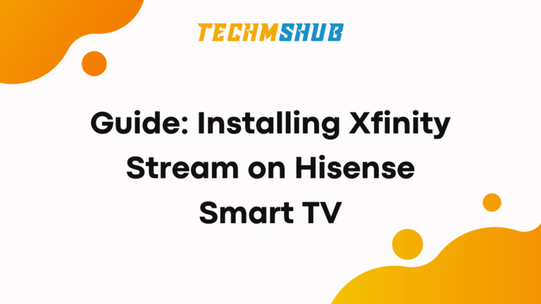 Installing Xfinity Stream on Hisense Smart TV